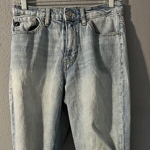 Kancan Distressed Ripped Jeansโ High Rise Womens Size 25 Size 3 Light Wash Pants